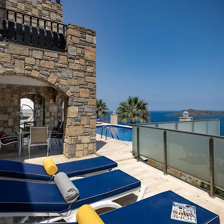 וילה With Pool And Sea View In Yalikavak Bd4148 *