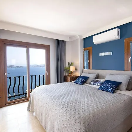 וילה With Pool And Sea View In Yalikavak Bd4148 *