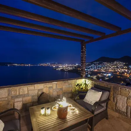 וילה With Pool And Sea View In Yalikavak Bd4148 *