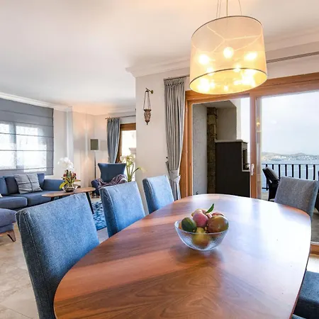 With Pool And Sea View In Yalikavak Bd4148 וילה *