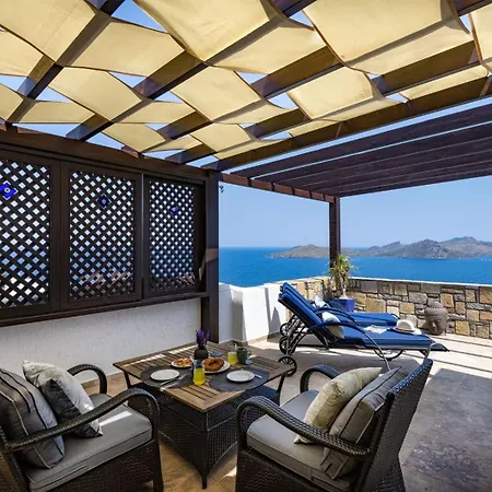 וילה With Pool And Sea View In Yalikavak Bd4148